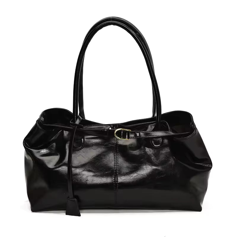 BLACK Baguette bag
