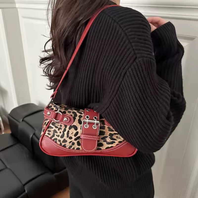 RED Leopard bag