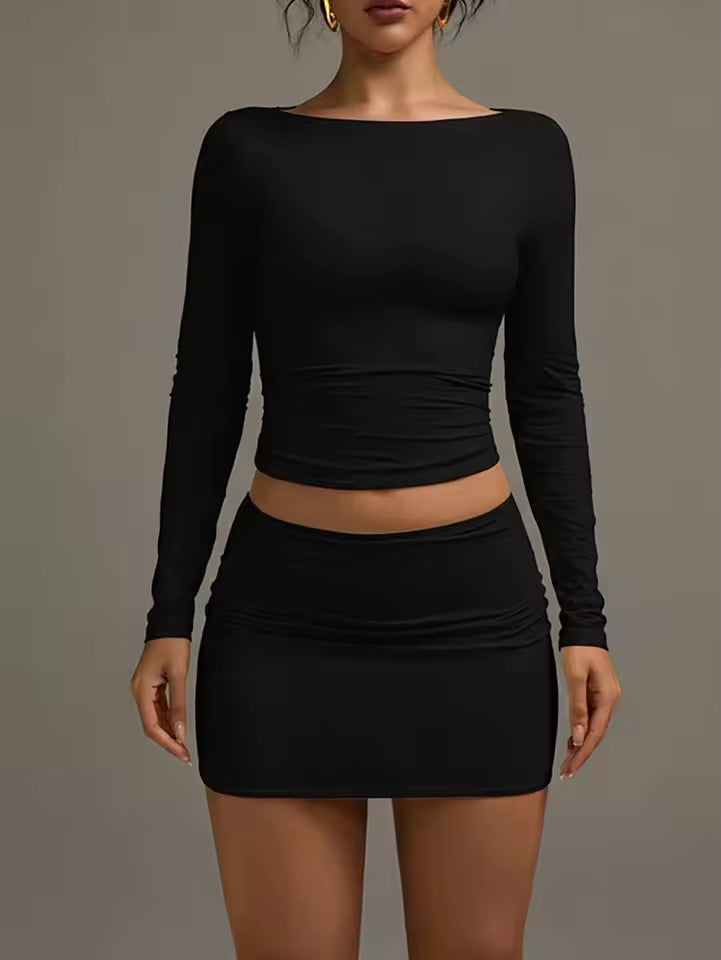 Bodycon mini skirt