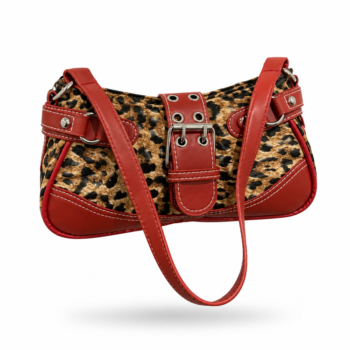 RED Leopard bag