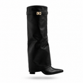 Ayeses leather black boots