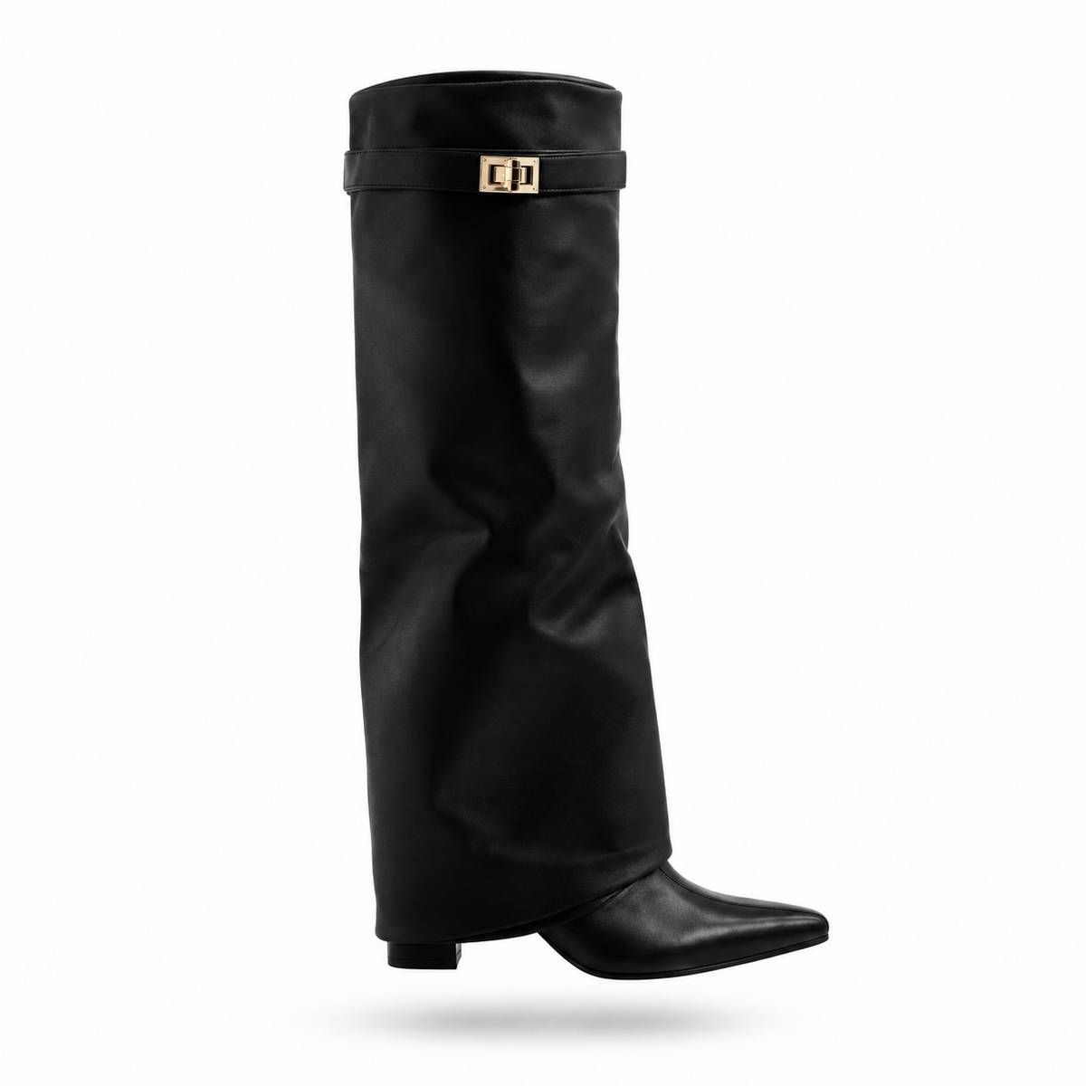 Ayeses leather black boots