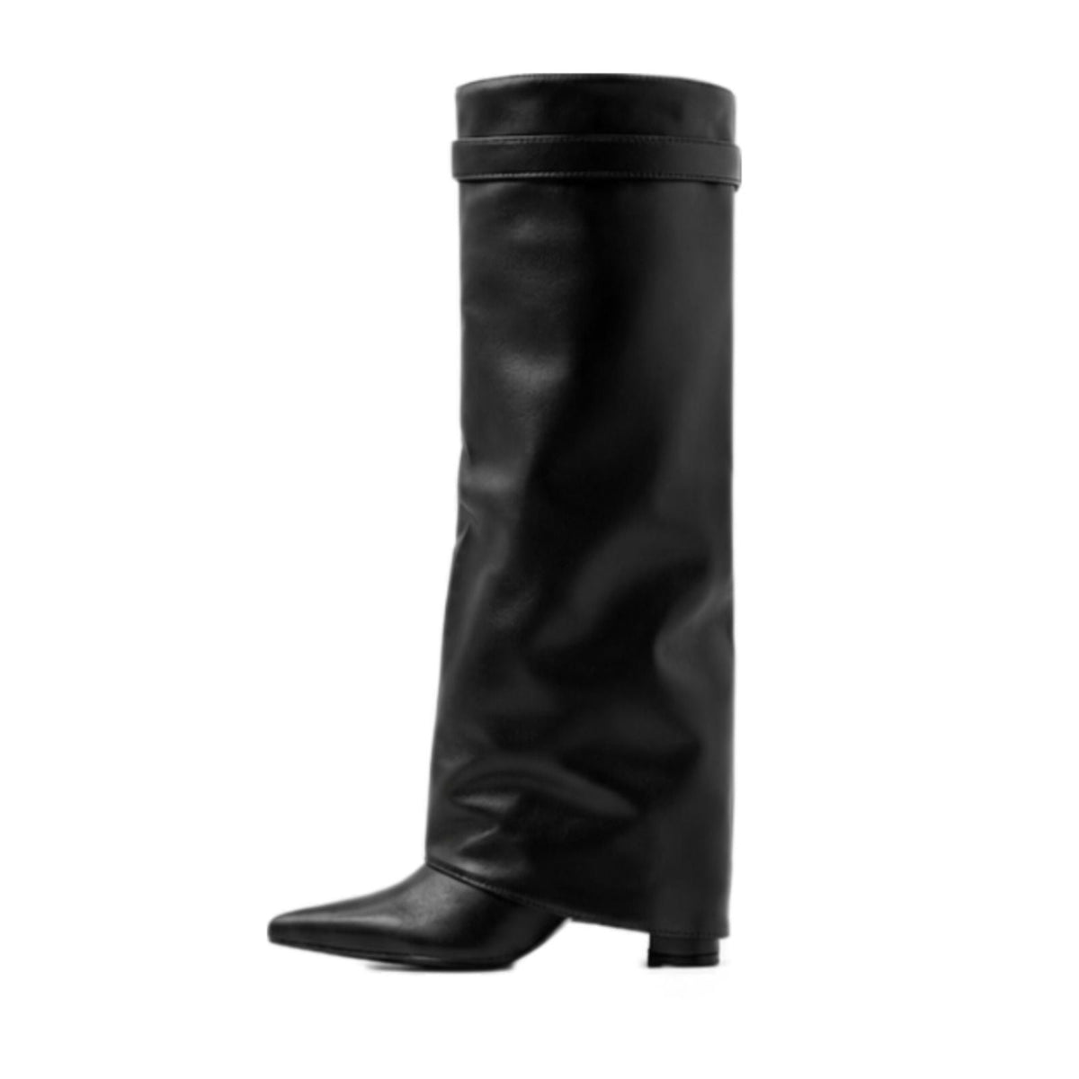 Ayeses leather black boots