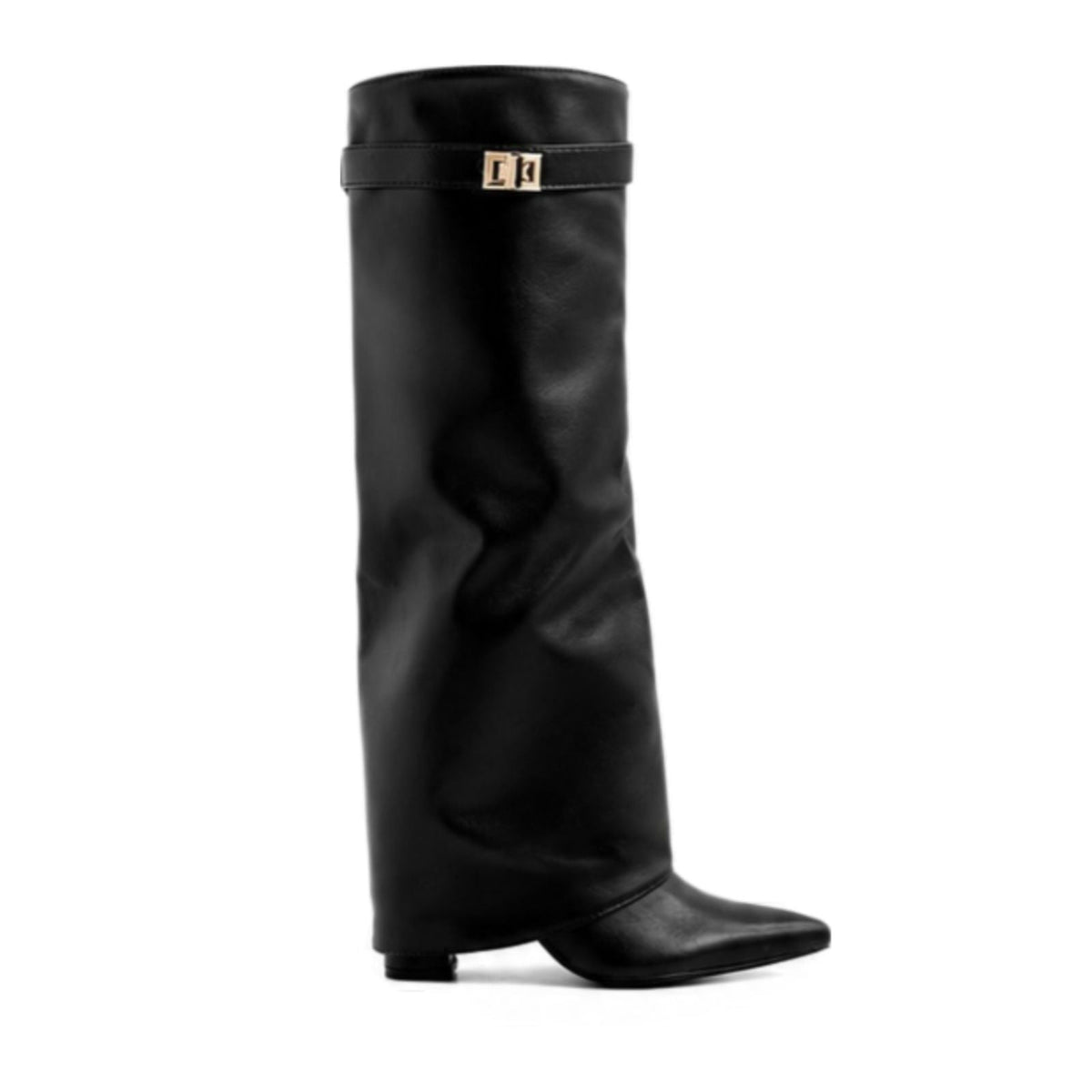 Ayeses leather black boots